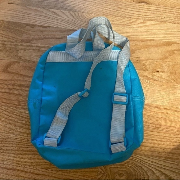 Frozen Mini Backpack Bag Book Bag Elsa Anna Olaf Blue Photo Bomb Blue Disney - Picture 3 of 4